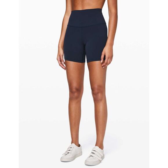 Lululemon Align True Navy Athletic Short 6" Size 4 - Picture 3 of 7